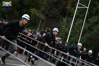 У ЛДУБЖД відбулися змагання з пожежно-прикладного спорту