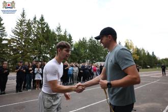 У ЛДУБЖД відбулися змагання з пожежно-прикладного спорту
