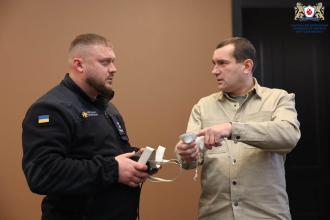 В Університеті презентовано  прототип інноваційного тренажера для підготовки фахівців у галузі рятувальних робіт