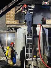 Практичні відпрацювання на реальних викликах - основа професійності майбутніх рятувальників Практичні відпрацювання на реальних викликах - основа професійності майбутніх рятувальників