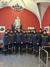 Здобувачі освіти вивчають особливості організації діяльності підрозділів ДСНС України