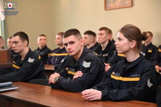 В Університеті відбулась зустріч курсантів із представницею ГУ ДСНС України у Закарпатській області 