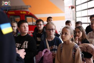 Важливі знання та щирі емоції: школярі Львова спробували себе у ролі рятувальників
