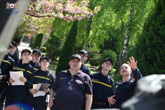 Вихованці гуртка «Юні рятувальники» на екскурсії у Львівському державному університеті безпеки життєдіяльності