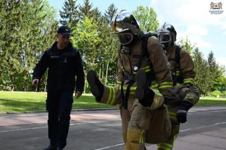 Здобувачі вищої освіти ЛДУБЖД удосконалюють практичні навички порятунку потерпілого під час рятувальних робіт
