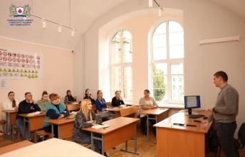 В Університеті відбулась гостьова лекція з фахівцем у галузі безпеки праці