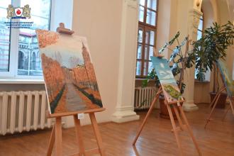 «Світло Куїнджі крізь час»: в Університеті відбулася виставка пейзажних робіт «Світло Куїнджі крізь час»: в Університеті відбулася виставка пейзажних робіт