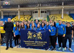 Курсанти ЛДУБЖД вибороли перше загальнокомандне місце на Відкритому Кубку Львівського гарнізону з легкої атлетики