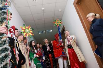 Різдвяна коляда у Львівському державному університеті безпеки життєдіяльності