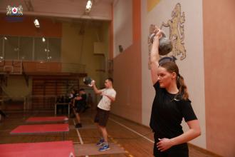 В Університеті відбулись змагання з гирьового спорту