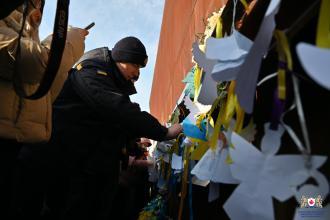 Представники Львівського державного університету безпеки життєдіяльності вшанували пам’ять Героїв Небесної Сотні Представники Львівського державного університету безпеки життєдіяльності вшанували пам’ять Героїв Небесної Сотні