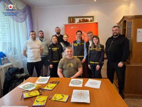 «Коло внутрішньої рівноваги»: тренінгове заняття для поранених співробітників системи МВС