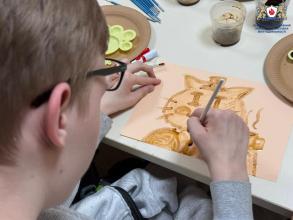 Малювання кавою у родинному домі «Дача» Малювання кавою у родинному домі «Дача»