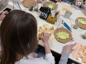 Малювання кавою у родинному домі «Дача» Малювання кавою у родинному домі «Дача»