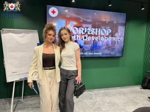 Представники самоврядування ЛДУБЖД на воркшопі від Червоного Хреста Представники самоврядування ЛДУБЖД на воркшопі від Червоного Хреста