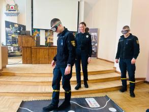 У ЛДУБЖД відбулася профілактична зустріч із патрульною поліцією щодо безпеки на дорозі