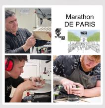 Ветеран російсько-української війни, а нині працівник ЛДУБЖД Володимир Савєльєв у складі команди «Титани» представить Україну на Паризькому марафоні