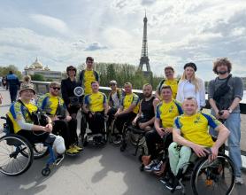 Ветеран російсько-української війни, а нині працівник ЛДУБЖД Володимир Савєльєв у складі команди «Титани» представить Україну на Паризькому марафоні