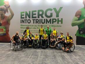 Ветеран російсько-української війни, а нині працівник ЛДУБЖД Володимир Савєльєв у складі команди «Титани» представить Україну на Паризькому марафоні