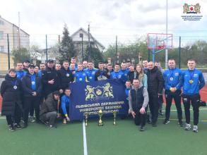 Збірна ЛДУБЖД — срібний призер змагань «Ігри Мужніх»