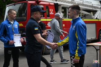Змагання з легкоатлетичного кросу серед курсантів ЛДУБЖД