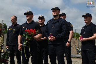 Курсанти ЛДУБЖД долучилися до вшанування пам’яті Президента Національної Ради ЗУНР Євгена Петрушевича