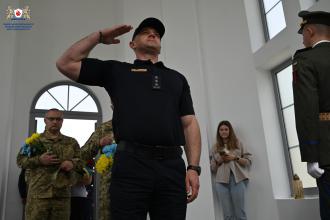 Курсанти ЛДУБЖД долучилися до вшанування пам’яті Президента Національної Ради ЗУНР Євгена Петрушевича