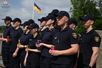 Курсанти ЛДУБЖД долучилися до вшанування пам’яті Президента Національної Ради ЗУНР Євгена Петрушевича