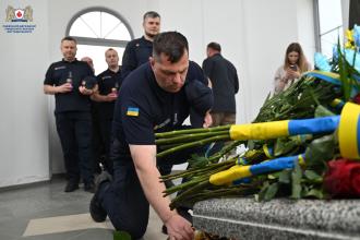 Курсанти ЛДУБЖД долучилися до вшанування пам’яті Президента Національної Ради ЗУНР Євгена Петрушевича
