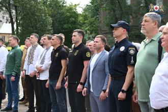 Курсанти ЛДУБЖД долучилися до відзначення Дня Української Державності Курсанти ЛДУБЖД долучилися до відзначення Дня Української Державності