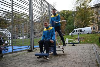 Курсанти ЛДУБЖД взяли участь у відкритому тренуванні для ветеранської спільноти