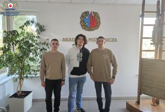 Здобувачі вищої освіти Університету розпочали навчання в Пожежному університеті (м. Варшава) у межах програми ERASMUS+