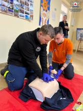 Курсанти ЛДУБЖД провели навчання з надання першої домедичної допомоги  