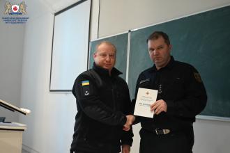 В Інституті післядипломної освіти ЛДУ БЖД продовжується підвищення кваліфікації офіцерів ДСНС України