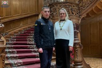 Офіційне нагородження переможця ІІ обласного етапу ХV Міжнародного мовно-літературного конкурсу імені Тараса Шевченка