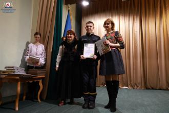 Офіційне нагородження переможця ІІ обласного етапу ХV Міжнародного мовно-літературного конкурсу імені Тараса Шевченка