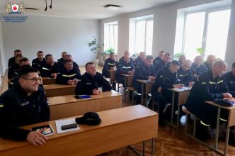 ​Відновлення психоемоційного та фізіологічного стану: заняття для командирів відділень оперативно-рятувальної служби цивільного захисту