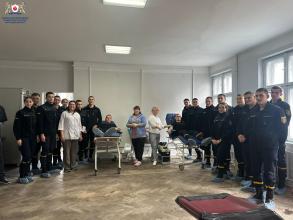 Курсанти ЛДУБЖД долучилися до донорської акції на підтримку поранених військовослужбовців