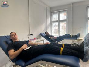 Курсанти ЛДУБЖД долучилися до донорської акції на підтримку поранених військовослужбовців