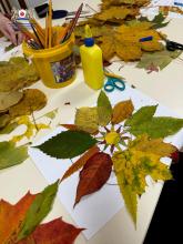 Арттерапевтичне заняття «Осінні мандали» для дітей з онкологічними захворюваннями 