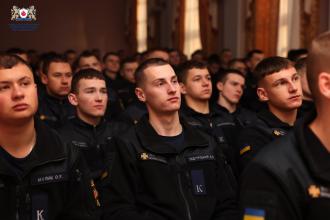 У Культурно-просвітницькому центрі для курсантів 1–4 курсів відбулася інформаційна лекція на тему «Легкі гроші — смертельні наслідки: як не потрапити у пастку російських спецслужб».