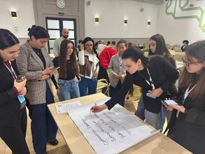 Аспірантка університету взяла участь у Регіональній адвокаційній лабораторії Програми розвитку ООН у Кишиневі Аспірантка університету взяла участь у Регіональній адвокаційній лабораторії Програми розвитку ООН у Кишиневі