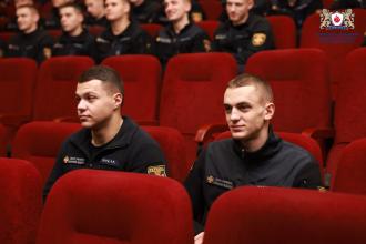 Курсантам ЛДУБЖД провели лекцію щодо дій під час радіаційної події на ЧАЕС Курсантам ЛДУБЖД провели лекцію щодо дій під час радіаційної події на ЧАЕС